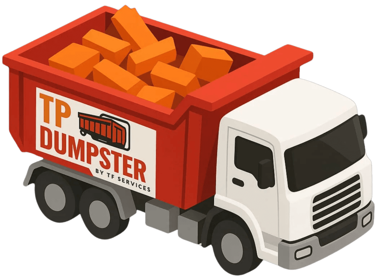 TP Dumpsters California Truck